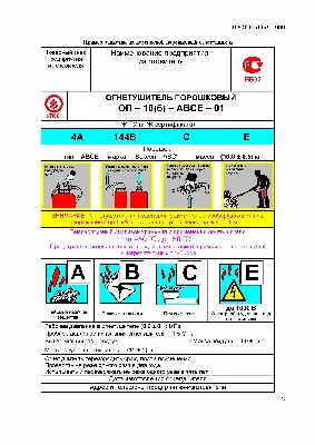 Срок годности огнетушителей: как определить срок службы? | Ст-Авто