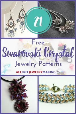 21 Free Swarovski Crystal Jewelry Patterns | Crystal jewelry diy, Jewelry  patterns, Crystal jewelry