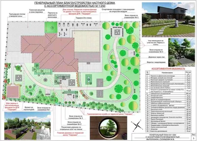 Проекты благоустройства участка. Архитектурное благоустройство. -  Архитектурная студия Татьяны Кашиной