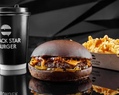 Блэк стар бургер №13 VIP в заведении Black Star Burgers в городе Москва,  отзыв обзор оценка - Бургерлье / Burgerlie