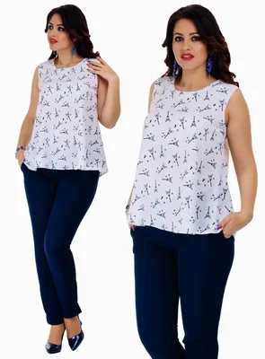 Выкройка блузки для полных женщин (49 фото): летние блузоны-туники большого  размера своими руками | Модели, Одежда, Летние блузки
