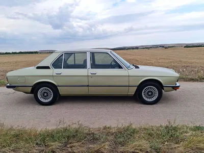 rare retro photo an iconic germany car BMW 518 series. source : original  photograph Stock Photo - Alamy