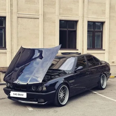 Black BMW E34 drift edition | Пикабу