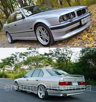 Тюнинг обвес BMW e34, губа Zender, накладка на бампер бмв Zender: 5 800  грн. - Бамперы Харьков на Olx