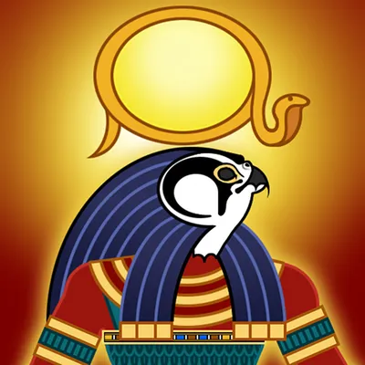 Portrait of Ra, Egyptian god of sun. Most important god in Ancient Egypt.  Also known as Amun-Ra and Ra-Horakhty. Vec… | Egyptian gods, Egypt tattoo,  Egyptian tattoo