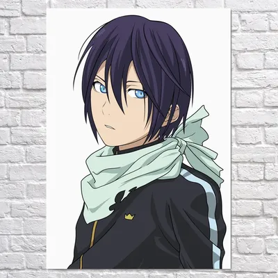 Плакат \"Норагами, Бездомный Бог, Noragami Yato\", 60×43см (ID#1626451266),  цена: 190 ₴, купить на Prom.ua