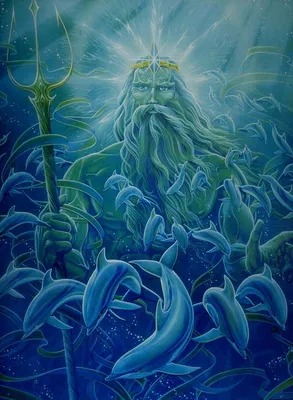 Нептун, бог статуи моря стоковое фото. изображение насчитывающей сторона -  134527070