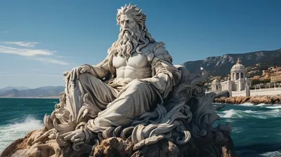 Бог Нептун в римской мозаике в Тунисе... | Жемчужины Туниса🇹🇳 | Дзен