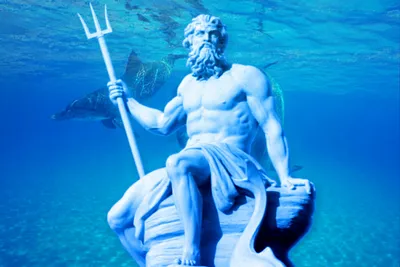 Нептун - бог морей и покровитель моряков» — создано в Шедевруме