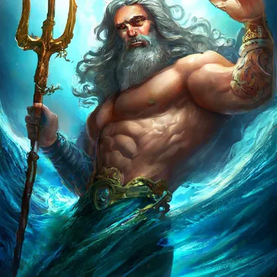 Новые Мифы — Посейдон — бог морей