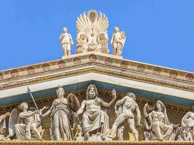 Гера, Гигея и другие боги Древней Греции (Браматти Джузеппе, 1816) —  гравюры и репродукции на Grafika.ru