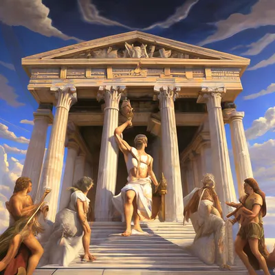 Древнегреческая мифология — Википедия