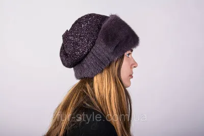 Зимняя шапка-боярка с отворотом (опушкой) | АлМех