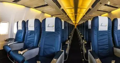 Салон самолёта Боинг 747-400 авиакомпании Россия. Рейс FV5876 / Cabin Boeing  747-400 Rossia Airlines - YouTube