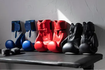 Боксерские перчатки GGG кожа (id 43800848), купить в Казахстане, цена на  Satu.kz