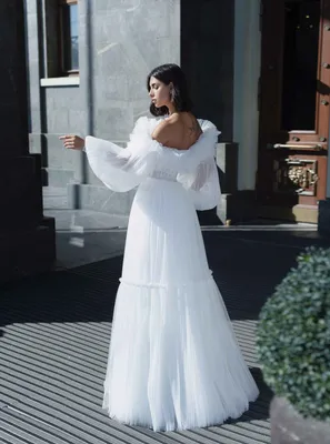 Свадебное платье Солания с болеро купить в Санкт-Петербурге