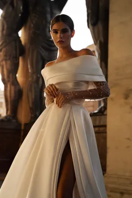 Свадебное платье с болеро и открытой ножкой 2023 (ID#1789472145), цена:  16000 ₴, купить на Prom.ua