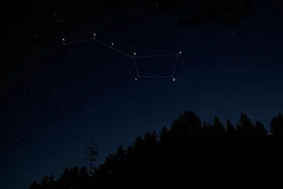 Как определять точное время с помощью созвездия Большой Медведицы? | Журнал  \"Лучик\" | Дзен