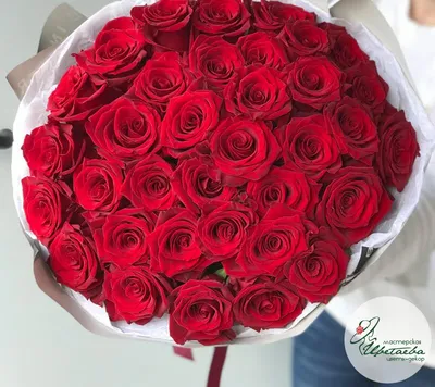 Букет с розами на 14 февраля купить с доставкой по Томску: цена, фото,  отзывы.
