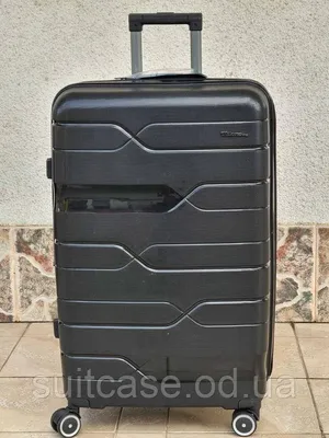 Большой чемодан IT Luggage Uphold 16-2432-08 (83 см) - Dark grey