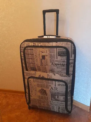 Большой чемодан из поликарбоната АБС MCS V341 L GREY/YELLOW