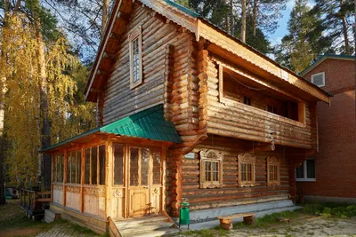 Дом из бруса 7х8 «Большой», цена от 2116000 руб - строительство в Москве -  Брусина