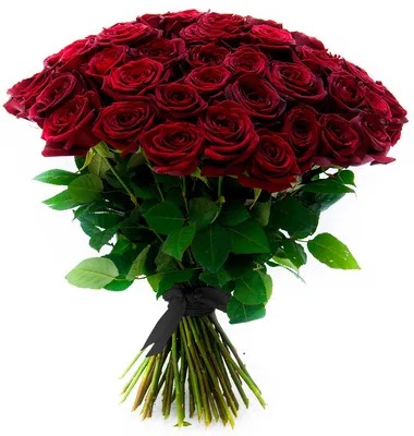 Купить букет из 125 бордовых роз по доступной цене с доставкой в Москве и  области в интернет-магазине Город Букетов