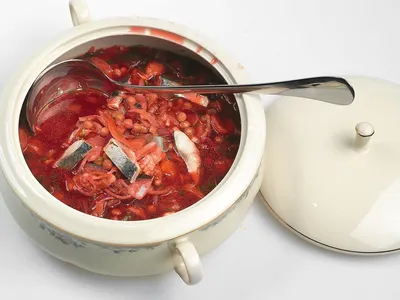 Борщ с селедкой рецепт – Авторская кухня: Супы. «Еда»