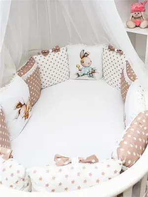 Защита в детскую кроватку, бортики подушки зверюшки для деток  (ID#1467742571), цена: 1600 ₴, купить на Prom.ua