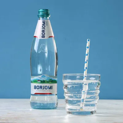 Минеральная вода «Боржоми» / 0,5 л купить в интернет-магазине Афлора с  доставкой по Москве, МО и всей России.