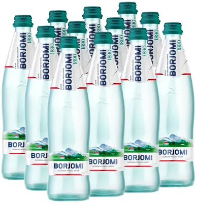 Купить Вода Боржоми, стекло 0.5л с доставкой по Москве и области