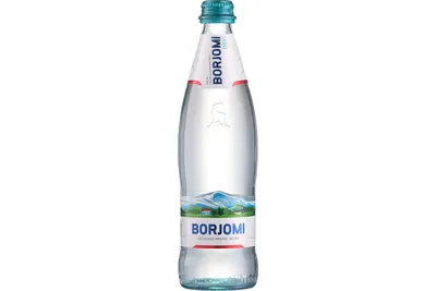 Вода Borjomi мин лечебн столов с газом п/б 0,5л из раздела Воды  минеральные, питьевые