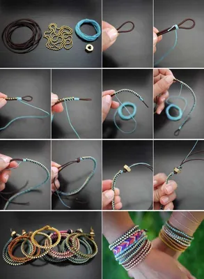 Браслеты из бисера своими руками: схемы плетения фенечек для начинающих —  BurdaStyle.ru