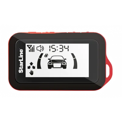 Брелок для Starline A9 LCD Remote 2-сторонняя Автомобильная сигнализация +  силиконовый чехол | AliExpress