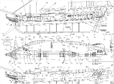 Сборная модель корабля “Бриг “Меркурий” 1:72 +Декор – Модели кораблей из  дерева для самостоятельной сборки