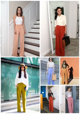 Брюки-палаццо: с чем носить модный тренд в сезоне весна-лето 2019 Вам  нравится такой стиль? | Наряды, Модные образы, Стиль