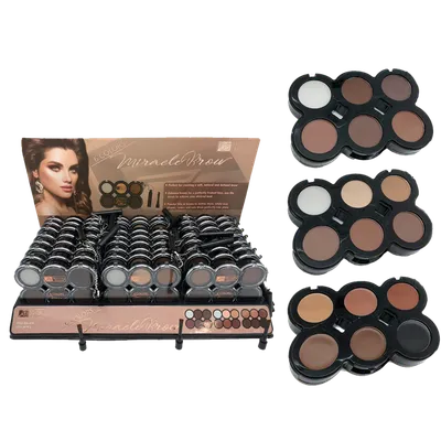 Herrnalsie 2022 Matte Eyebrow Pomade 6 Colors Full-pigment Brow Pomade Long  Lasting Waterproof Cream Brow Gel with Makeup - Walmart.com