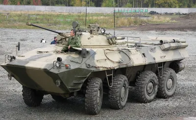 Russia's rare BTR-90 troop carrier spotted in Ukraine