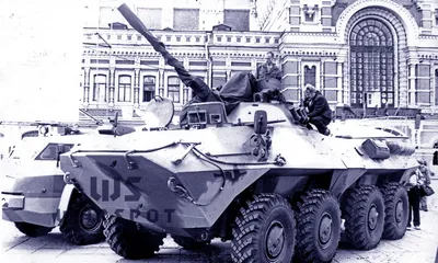 A new BTR-90 armored personnel carrier with Berezhok weapons system seen  during its testing at Arzamas Machinery Plant in the Volga River city of  Nizhny Novgorod, central Russia, Sunday, March 29, 2009.