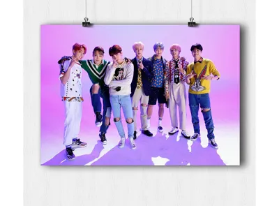 Плакаты BTS K-POP постеры купить по цене 199 ₽ в интернет-магазине  KazanExpress
