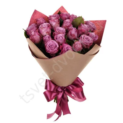Букет 19 роз, артикул F1227071 - 3690 рублей, доставка по городу. Flawery -  доставка цветов в Москве