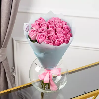Букет 19 роз с хризантемой и гиперикум купить с доставкой в СПб
