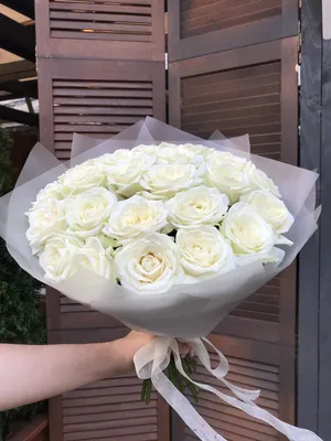 25 бело-розовых роз Палома 50-60 см купить в Нижнем Новгороде