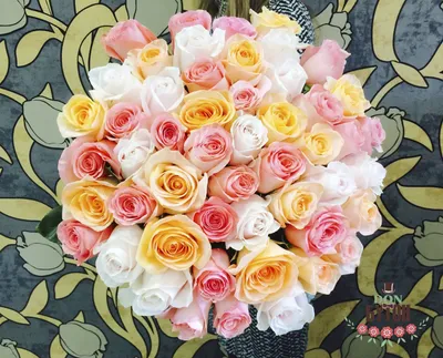 Букет роз №55 - заказать цветы с доставкой в Ульяновске - Вам Букет