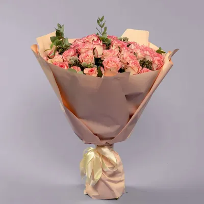 Букет из 55 разноцветных роз (цвет роз на выбор) | Доставка Цветов  Петрозаводск