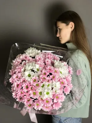 Букет из хризантем 25 шт | Доставка круглосуточно | flower25.ru