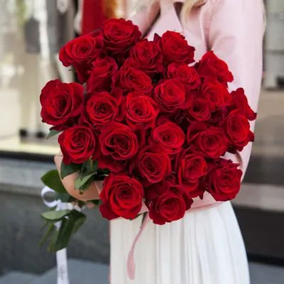 Букет из 25 роз (микс) в Астане заказать с доставкой 🌷