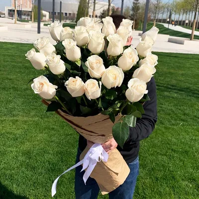 Букет из 25 роз Гран При