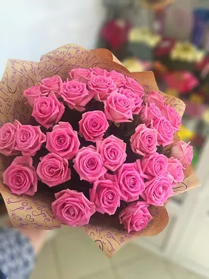 Моно букет 33 розы, артикул: 333087472, с доставкой в город Казань