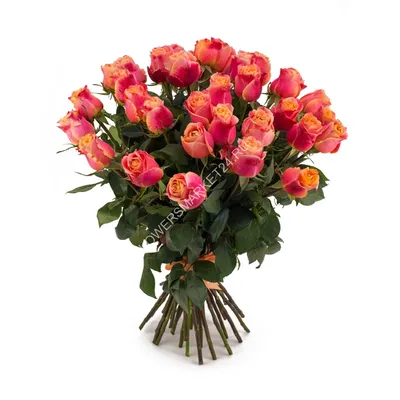33 роз кения mix №96 - 🌹 Цветы Новосибирск заказ:
